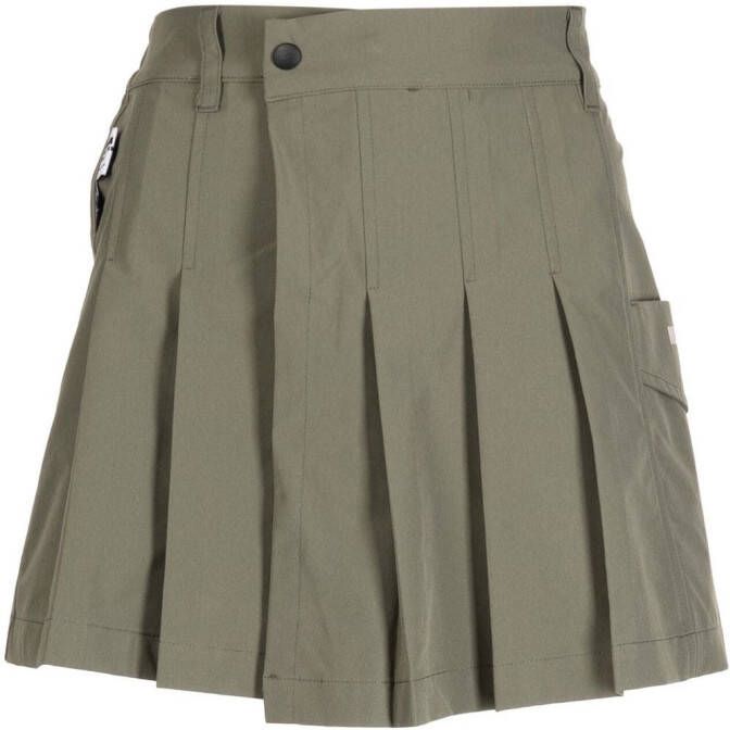 Musium Div. Elastische shorts Groen