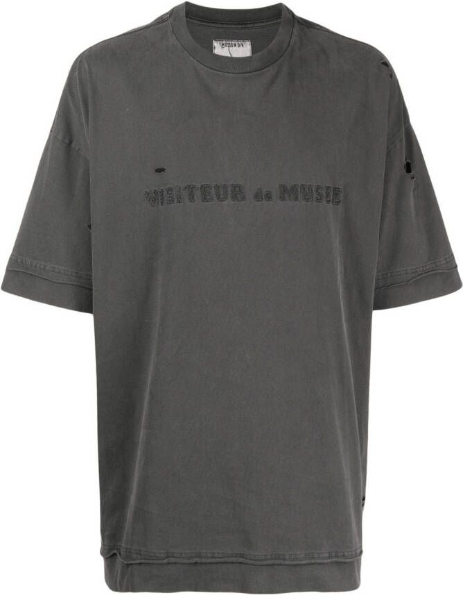 Musium Div. T-shirt met korte mouwen Grijs