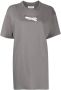 Musium Div. T-shirt met logoprint Grijs - Thumbnail 1