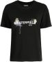 Musium Div. T-shirt met logoprint Zwart - Thumbnail 1