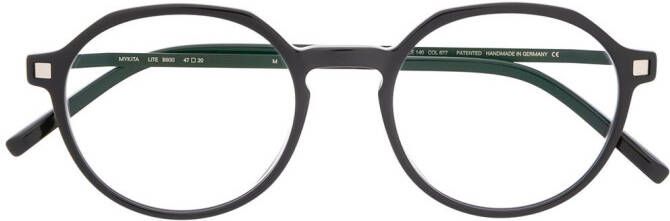 Mykita Bikki bril met rond montuur Zwart