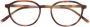 Mykita Ekon bril met rond montuur Bruin - Thumbnail 1