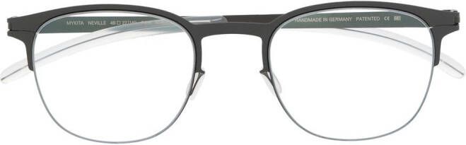 Mykita Neville bril met vierkant montuur Grijs