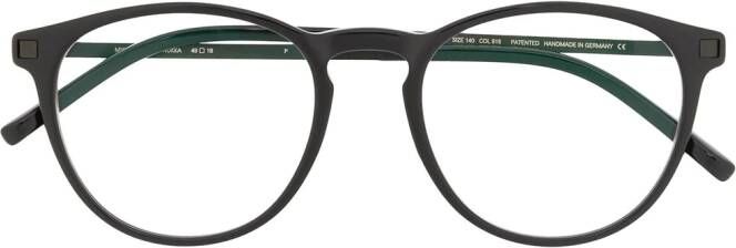 Mykita Nukka bril met rond montuur Zwart