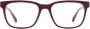 Mykita Solo bril met D-montuur Rood - Thumbnail 1