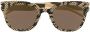 Mykita Wayfarer zonnebril Goud - Thumbnail 1