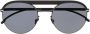 Mykita Zonnebril met piloten montuur Zwart - Thumbnail 1