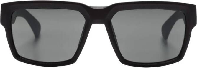 Mykita Zonnebril met rechthoekig montuur Zwart