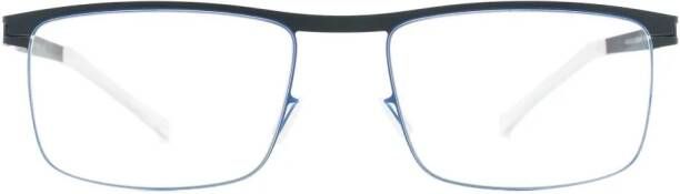 Mykita Zonnebril met rond montuur Blauw