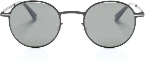 Mykita Zonnebril met rond montuur Zwart
