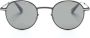 Mykita Zonnebril met rond montuur Zwart - Thumbnail 1