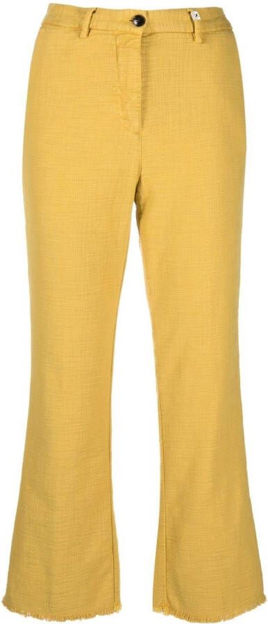 Myths Cropped broek Geel