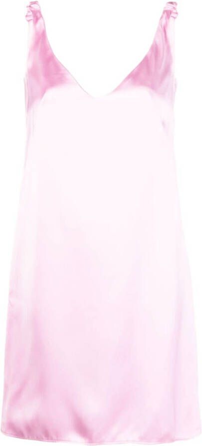 Nº21 Satijnen jurk Roze