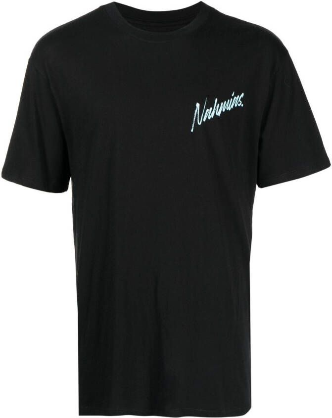 Nahmias Katoenen T-shirt Zwart