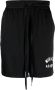Nahmias Shorts met print Zwart - Thumbnail 1