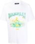Nahmias T-shirt met logoprint Wit - Thumbnail 1