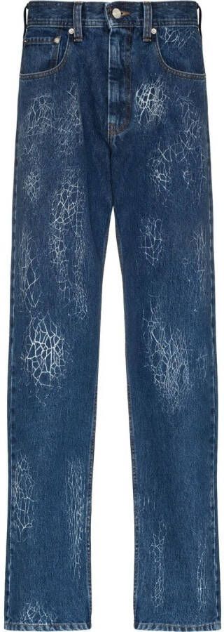 Namacheko Straight jeans BLUE SPIDER NET