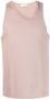Nanushka Asymmetrische tanktop Beige - Thumbnail 1