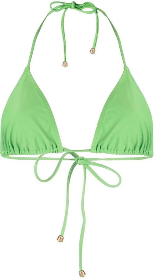 Nanushka Bikinitop met halternek Groen