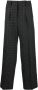 Nanushka Broek met pied-de-poule print Zwart - Thumbnail 1