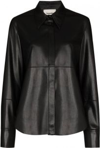 Nanushka Button-up blouse Zwart