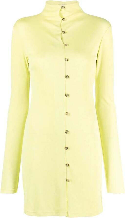 Nanushka Button-up mini-jurk Groen