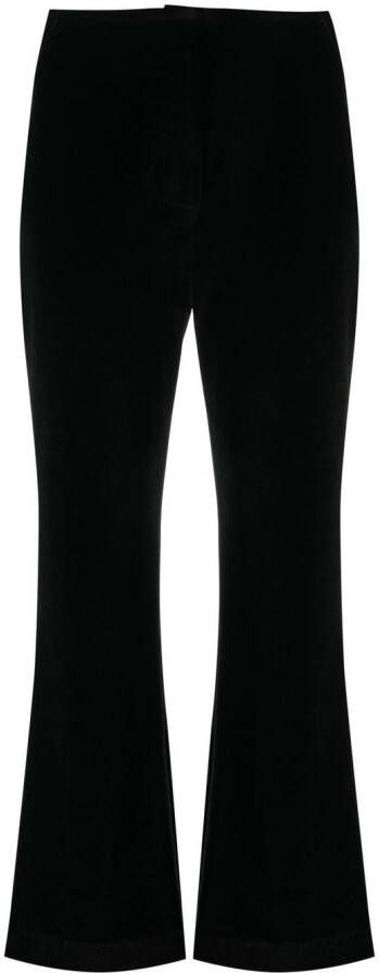 Nanushka Flared broek Zwart