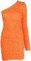Nanushka Getailleerde mini-jurk Oranje - Thumbnail 1
