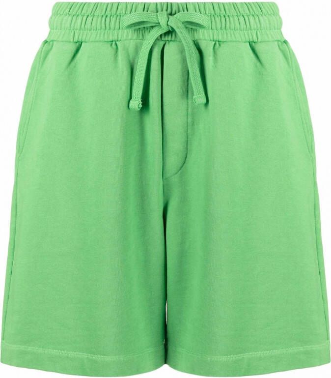 Nanushka Trainingsshorts met trekkoord Groen