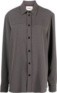 Nanushka Oversized blouse Grijs