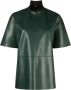 Nanushka Oversized T-shirt Groen - Thumbnail 1