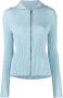 Nanushka Ribgebreid vest Blauw - Thumbnail 1