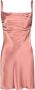 Nanushka Satijnen mini-jurk Roze - Thumbnail 1