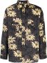 Nanushka Shirtjack met bloemenprint Bruin - Thumbnail 1