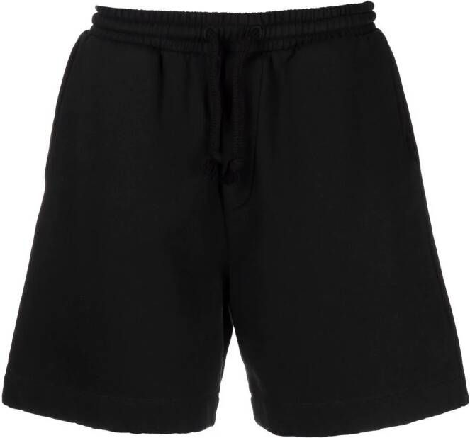Nanushka Shorts met logo Zwart