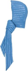 Nanushka Sjaal van imitatieleer Blauw