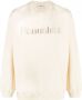 Nanushka Sweater met geborduurd logo Beige - Thumbnail 1