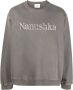 Nanushka Sweater met geborduurd logo Grijs - Thumbnail 1