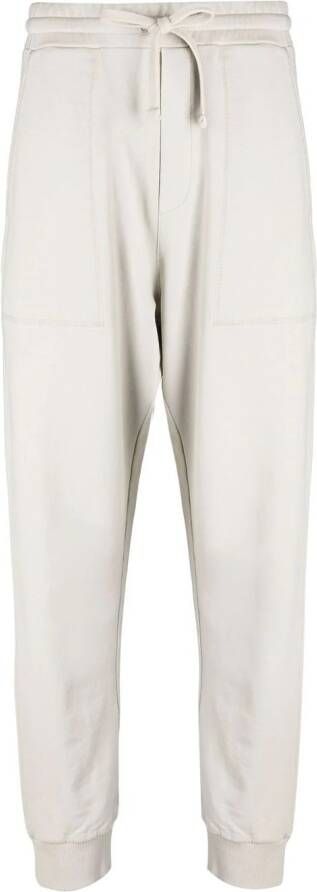 Nanushka Trainingsbroek met geborduurd logo Grijs