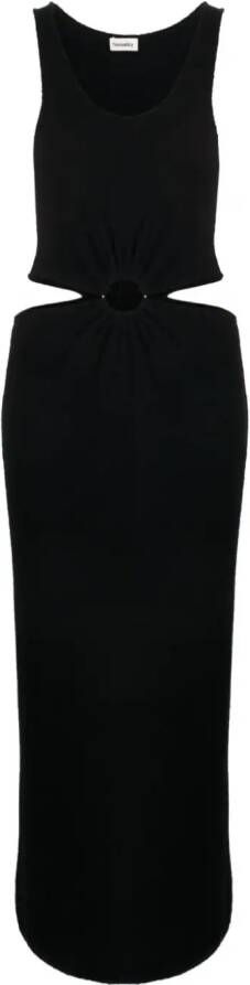 Nanushka Uitgesneden jurk Zwart