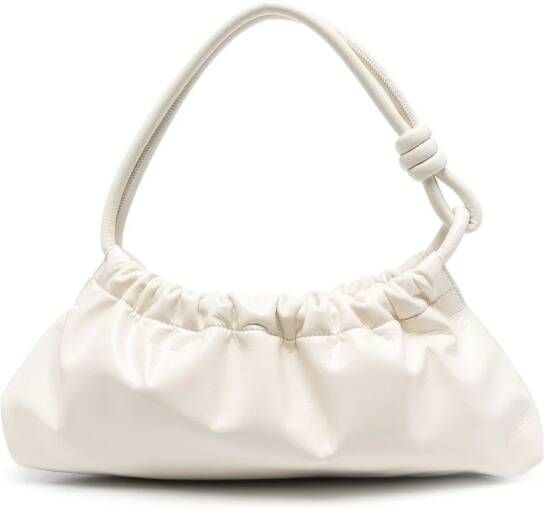 Nanushka Valerie shopper met ruches Beige