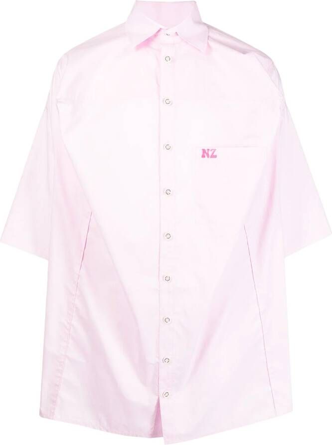 Natasha Zinko Boxy shirt Roze