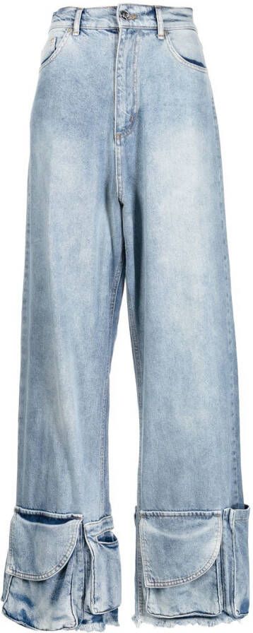 Natasha Zinko Cargo jeans Blauw