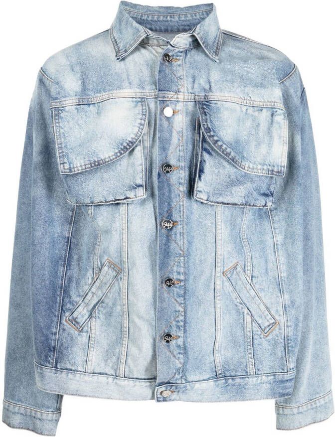 Natasha Zinko Cargo spijkerjas Blauw