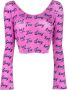 Natasha Zinko Cropped top Roze - Thumbnail 1