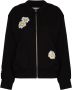 Natasha Zinko Hoodie met madeliefjesprint Zwart - Thumbnail 1