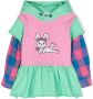 Natasha Zinko Kids Maxi-jurk met grafische print Roze - Thumbnail 1