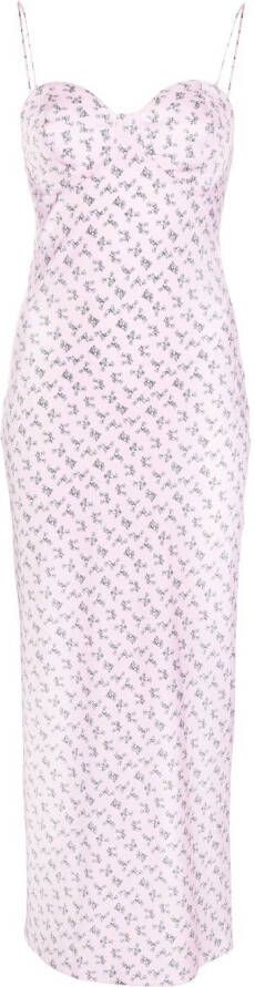 Natasha Zinko Onderjurk met print Roze