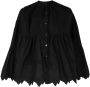 Natasha Zinko Blouse met striksluiting Zwart - Thumbnail 1