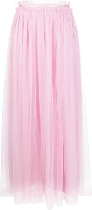 Needle & Thread Gelaagde maxi-rok Roze